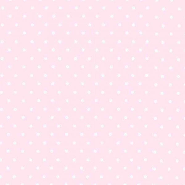 TRIC. BASICS NEW PREMIUM - COLEÇÃO ESSENTIALS - MICRO POAS BRANCO - FD ROSA BEBE - ( E047) - T