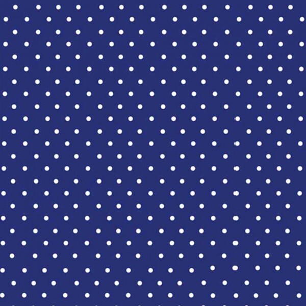 TRIC.BASICS NEW PREMIUM - COLEÇÃO ESSENTIALS - MICRO POAS BRANCO - FUNDO AZUL - ( E047) - T