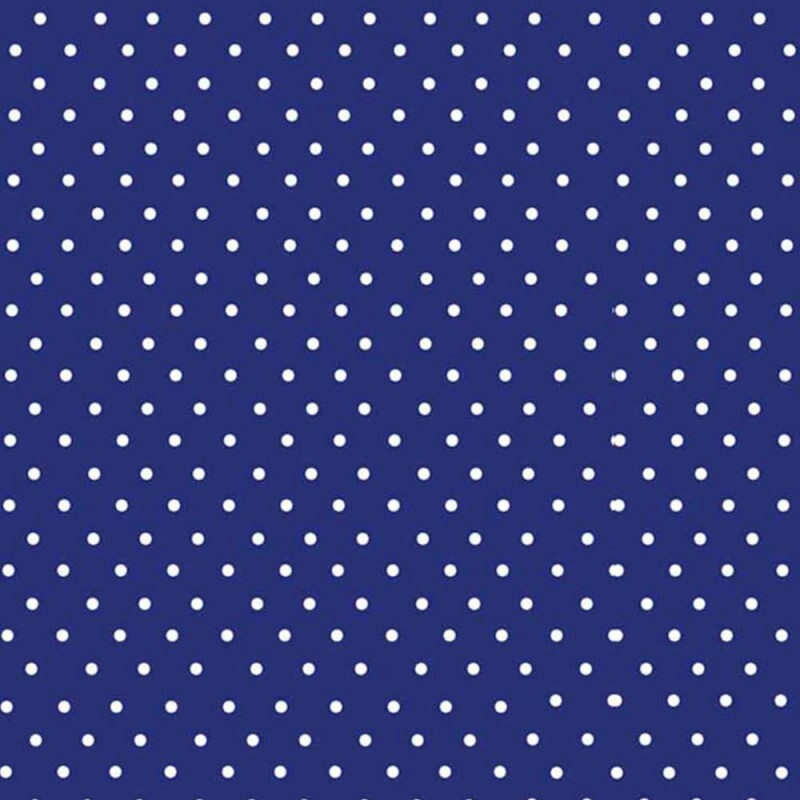 TRIC.BASICS NEW PREMIUM - COLEÇÃO ESSENTIALS - MICRO POAS BRANCO - FUNDO AZUL - ( E047) - T