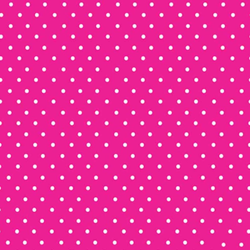 TRIC. BASICS NEW PREMIUM - COLEÇÃO ESSENTIALS MICRO POAS BRANCO - FUNDO PINK - ( E047) - T