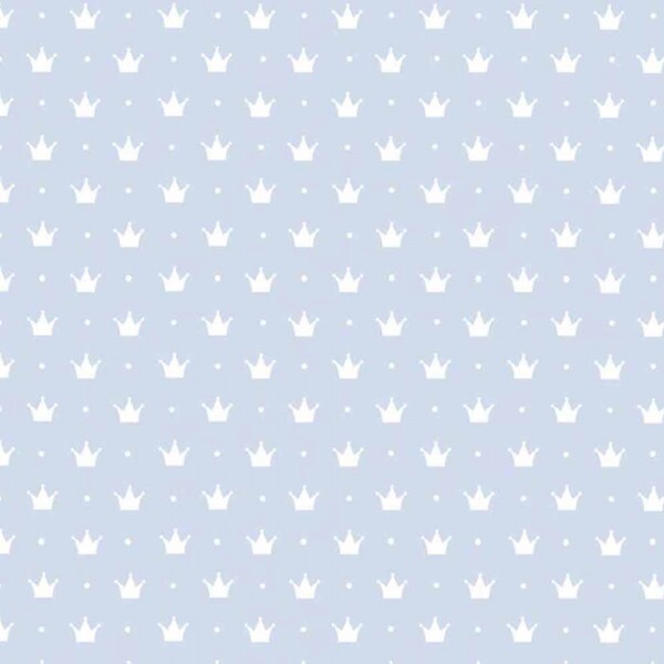 TRIC. NEW PREMIUM - COLEÇÃO ESSENTIALS - COROA PEQUENA FD AZUL BEBE