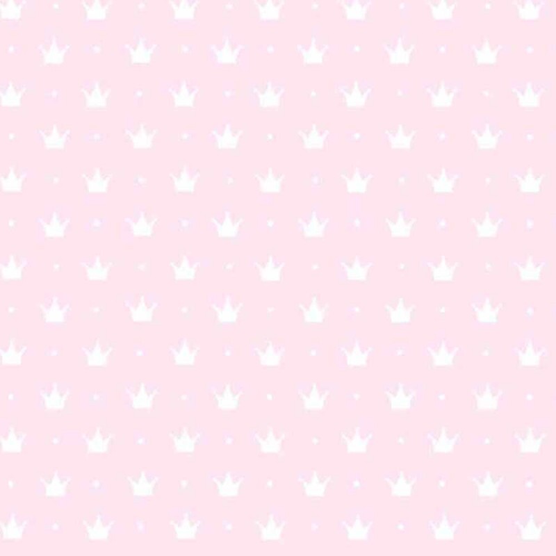 TRIC. NEW PREMIUM - COLEÇÃO ESSENTIALS - COROA PEQUENA FD ROSA BEBE