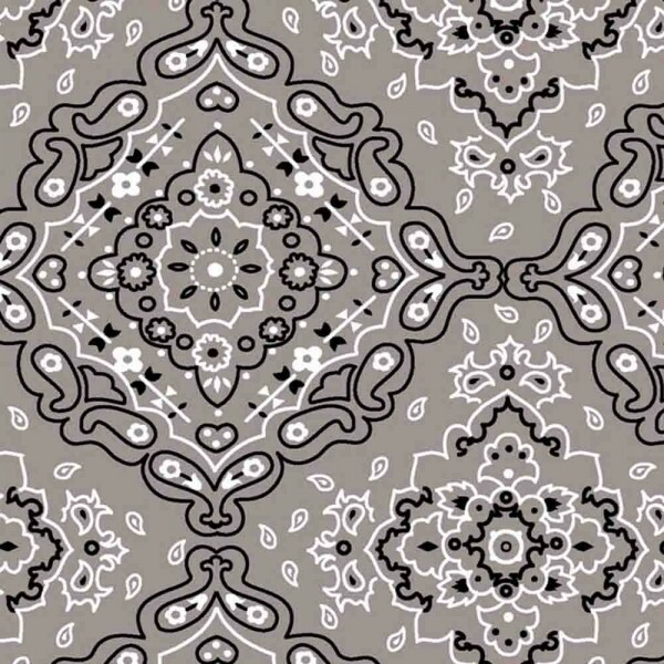 TRIC. NEW PREMIUM - COLEÇÃO ESSENTIALS - BANDANA FD CINZA