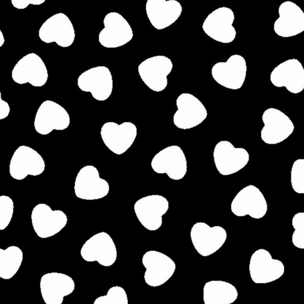 TRIC. NEW PREMIUM - COLEÇÃO ESSENTIALS - CORAÇÃO BRANCO C/ FD PRETO