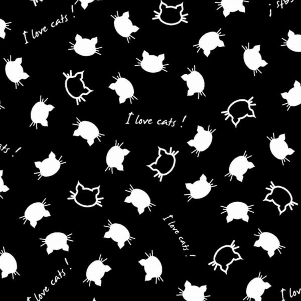 TRIC. NEW PREMIUM - COLEÇÃO ESSENTIALS - GATOS FD PRETO