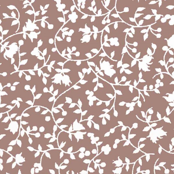 TRIC. NEW PREMIUM - COLEÇÃO ESSENTIALS - FLORAL BRANCO FD BEGE