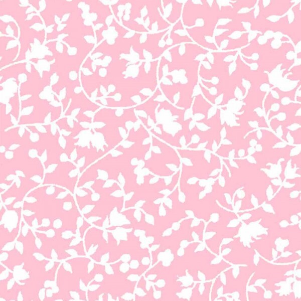 TRIC. NEW PREMIUM - COLEÇÃO ESSENTIALS - FLORAL BRANCO FD ROSA BEBE