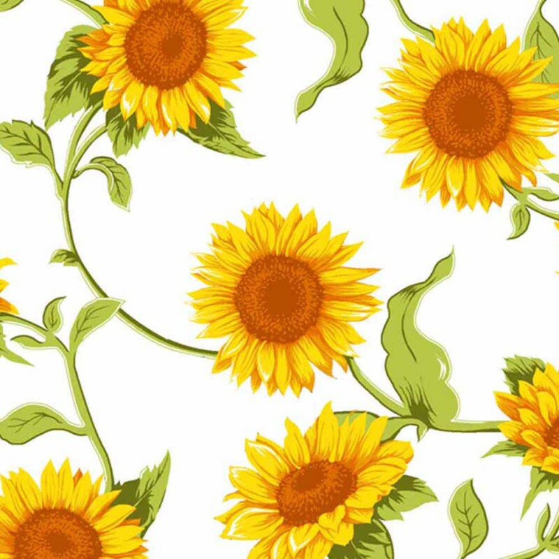 TRIC. NEW PREMIUM - COLEÇÃO ESSENTIALS - GIRASSOL FD BRANCO - ( 29005 )