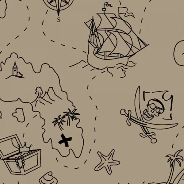 TRIC. NEW PREMIUM - COLEÇÃO ESSENTIALS - PIRATA - FUNDO BEGE