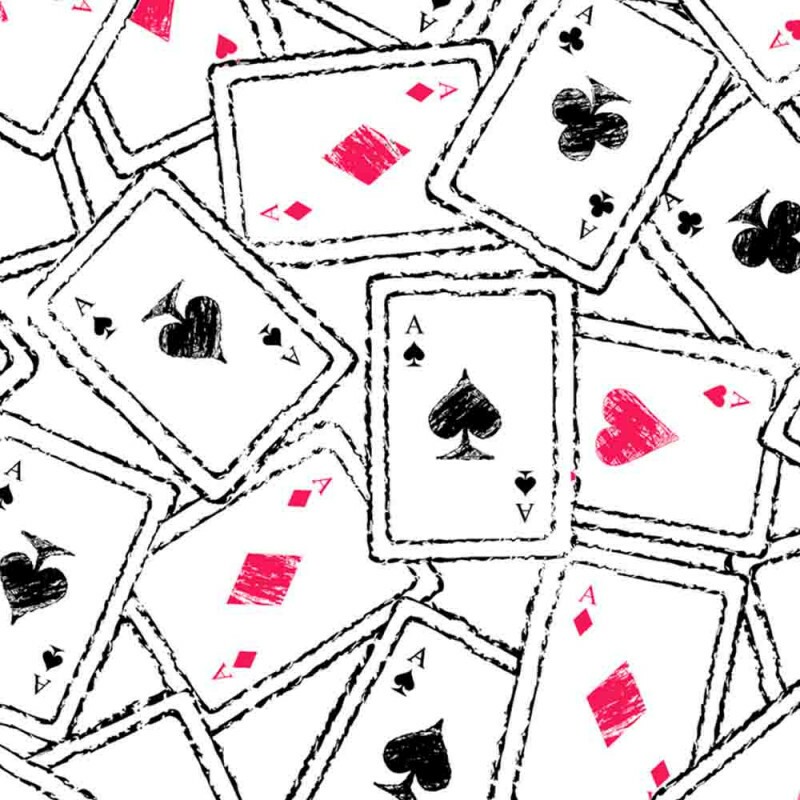 TRIC. NEW PREMIUM - COLEÇÃO ESSENTIALS - BARALHO - FUNDO BRANCO