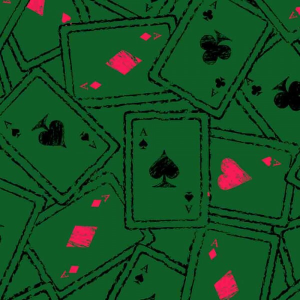 TRIC. NEW PREMIUM - COLEÇÃO ESSENTIALS - BARALHO - FUNDO VERDE