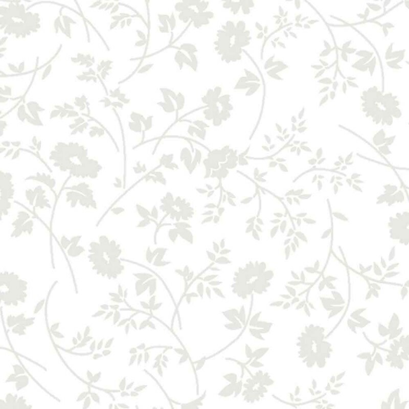 TRIC. NEW PREMIUM - COLEÇÃO ESSENTIALS - FLORAL - FUNCO BRANCO