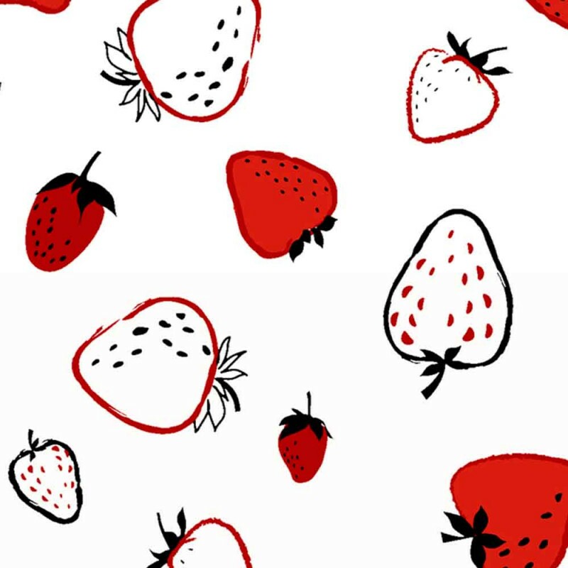 TRIC. NEW PREMIUM - COLEÇÃO ESSENTIALS - MORANGO FD BRANCO