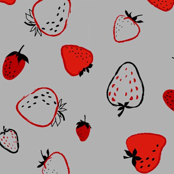 TRIC. NEW PREMIUM - COLEÇÃO ESSENTIALS - MORANGO FD CINZA