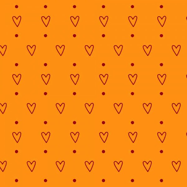 TRIC. NEW PREMIUM - COLEÇÃO ESSENTIALS - CORAÇÃO FD LARANJA