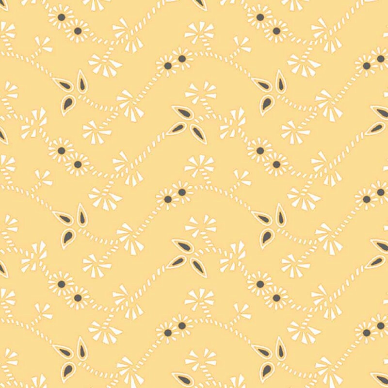 TRIC. NEW PREMIUM - COLEÇÃO ESSENTIALS - LAISE FLORAL FD AMARELO