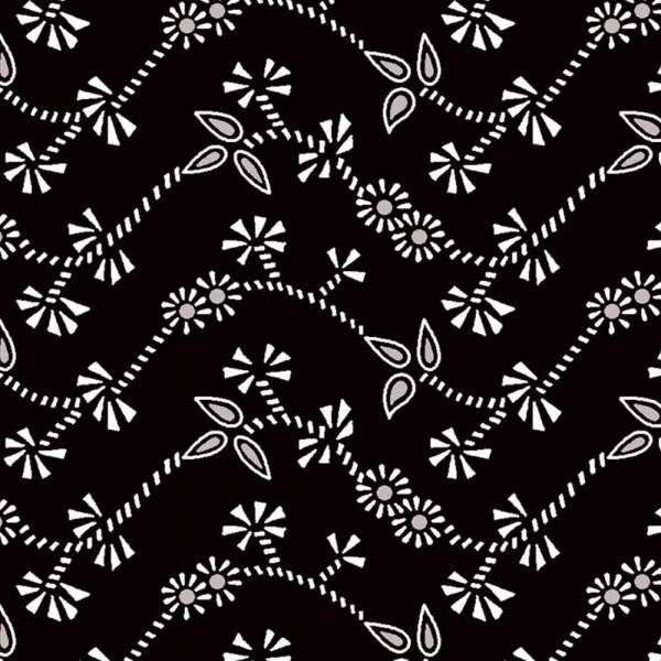 TRIC. NEW PREMIUM - COLEÇÃO ESSENTIALS - LAISE FLORAL FD PRETO