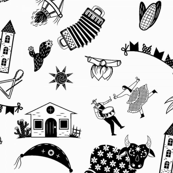 TRIC. NEW PREMIUM - COLEÇÃO JUNINO 2024 - CORDEL FD BRANCO