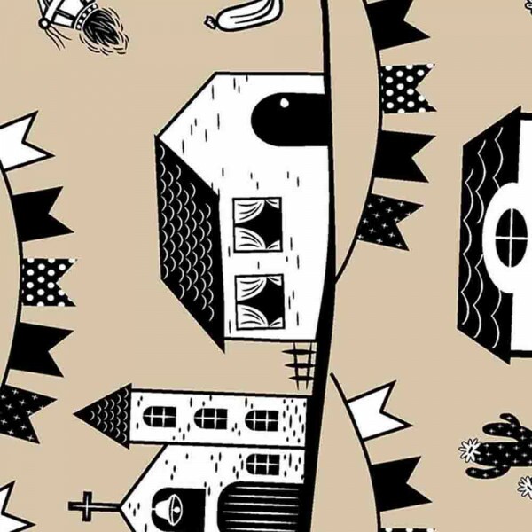 TRIC. NEW PREMIUM - COLEÇÃO JUNINO 2024 - LISTRADO CORDEL FD BEGE