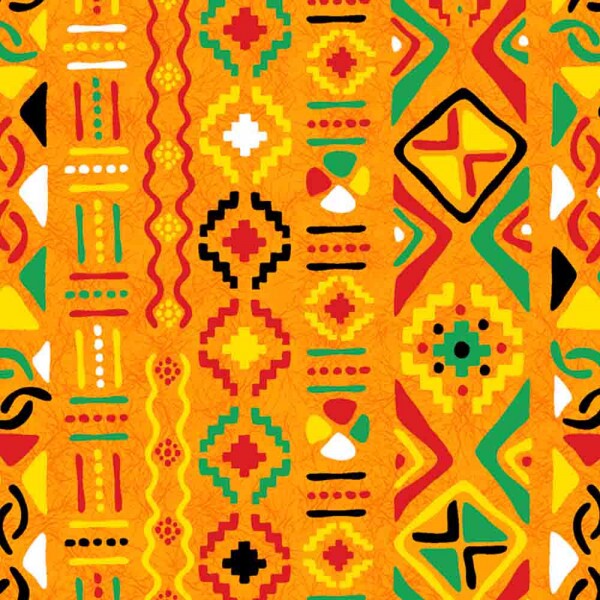 COLEÇÃO AFRICA DIGITAL - LARANJA - ( 80174 VAR,01 ) - ( E8202 ) - P