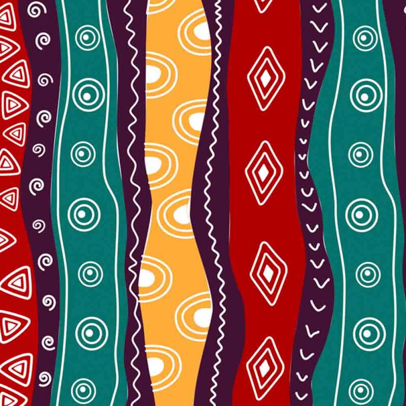 COLEÇÃO AFRICA DIGITAL - STRIPES- ( 80508 VAR,01 )  - ( E8207 ) - C / P