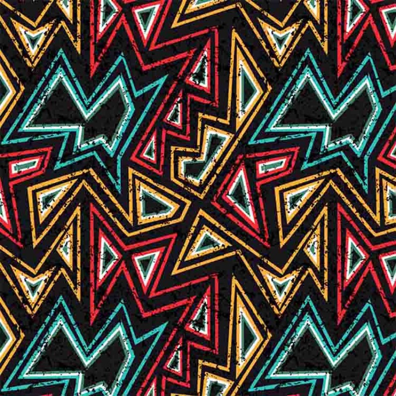 COLEÇÃO AFRICA DIGITAL - PRETO C/ AZUL - ( 80507 VAR,01 ) - ( E8210 ) - C / P