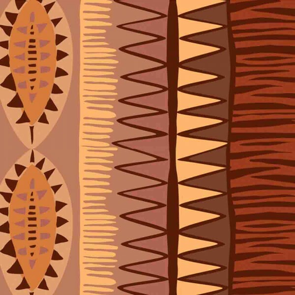 COLEÇÃO AFRICA DIGITAL - BEGE C/ CAQUI  - ( 80506 VAR,01 ) - ( E8211 ) - C / P