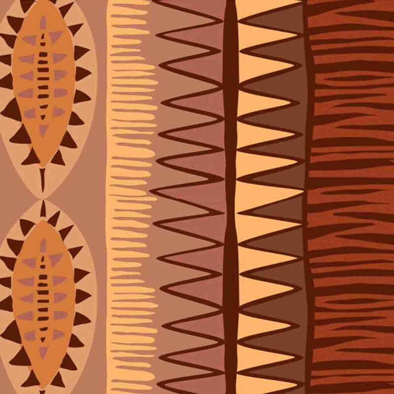 COLEÇÃO AFRICA DIGITAL - BEGE C/ CAQUI  - ( 80506 VAR,01 ) - ( E8211 ) - C / P