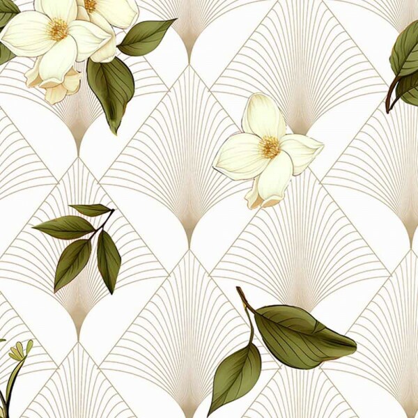 COLEÇÃO ORANGES - TRIC. DIGITAL - COMPOSE FLORAL - ( 83682 VAR,01 - ) - C