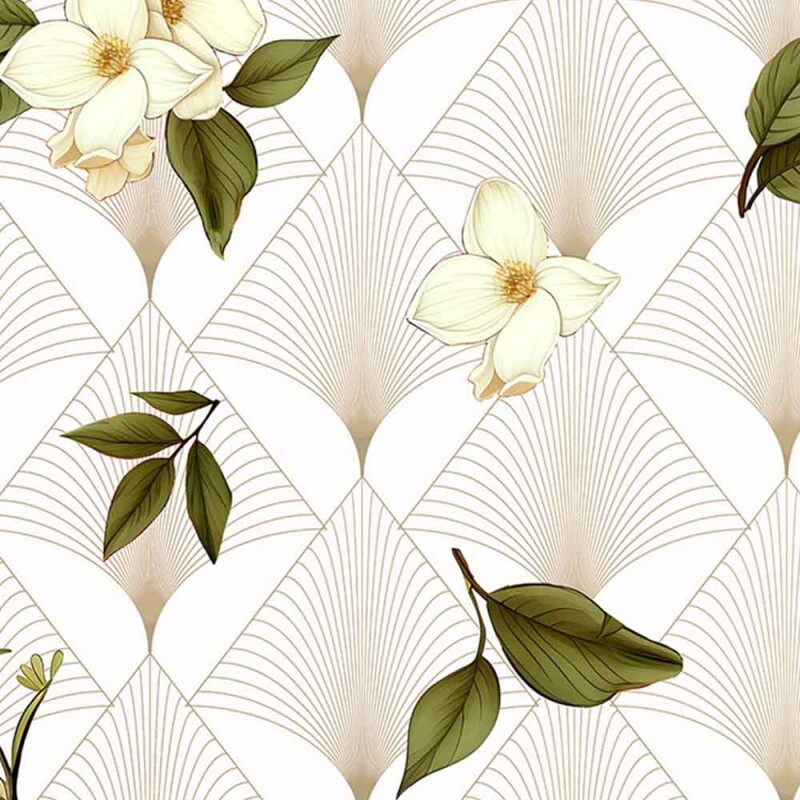 COLEÇÃO ORANGES - TRIC. DIGITAL - COMPOSE FLORAL - ( 83682 VAR,01 - ) - C