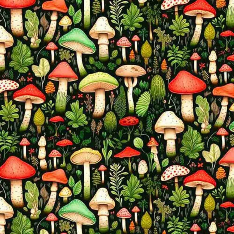 COLEÇÃO COGUMELO - TRIC. EST. DIGITAL - COGUMELO VERDE - ( 84304 VAR,01 ) - C