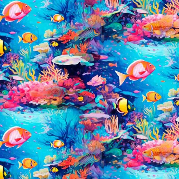 COLEÇÃO FUNDO DO MAR - TRIC. EST. DIGITAL - FUNDO DO MAR - ( 84870 VAR,01 ) - C