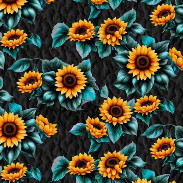 COLEÇÃO SUNFLOWER - TRIC. EST. DIGITAL - GIRASSOL MEDIO (85573) - C