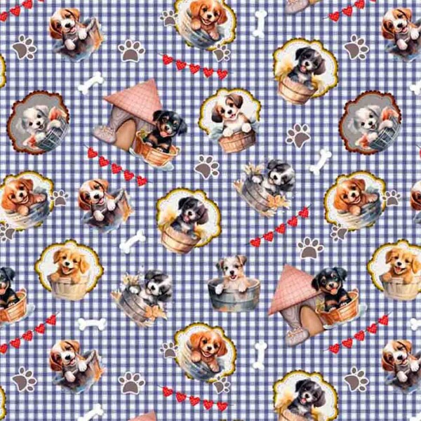 COLEÇÃO PUPPIES - TRIC. EST. DIGITAL - DOGS - C