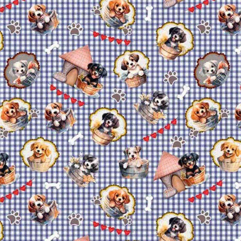 COLEÇÃO PUPPIES - TRIC. EST. DIGITAL - DOGS - C