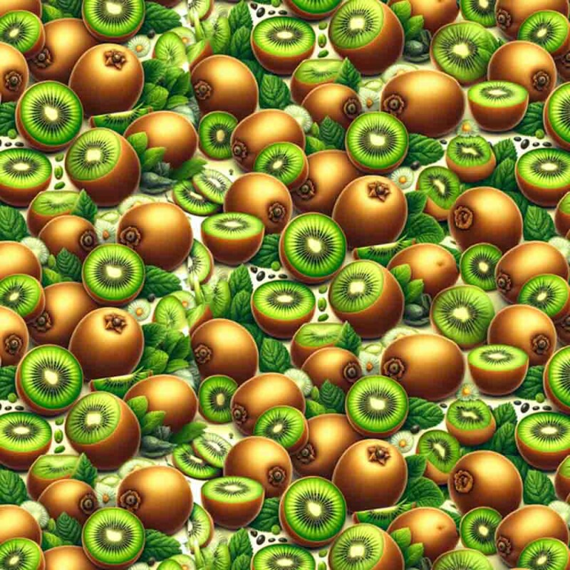 COLEÇÃO SALADA DE FRUTAS - TRIC. EST. DIGITAL - KIWI -  86908-01 C