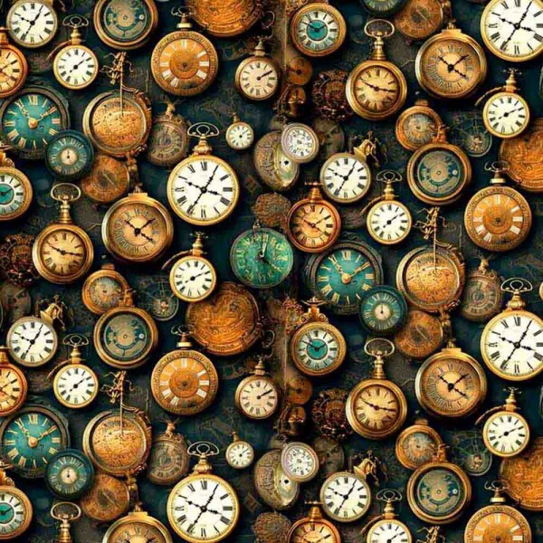 COLEÇÃO ANTIQUES - TRIC. EST. DIGITAL - RELOGIO- ( 86914 vars,01 ) - C