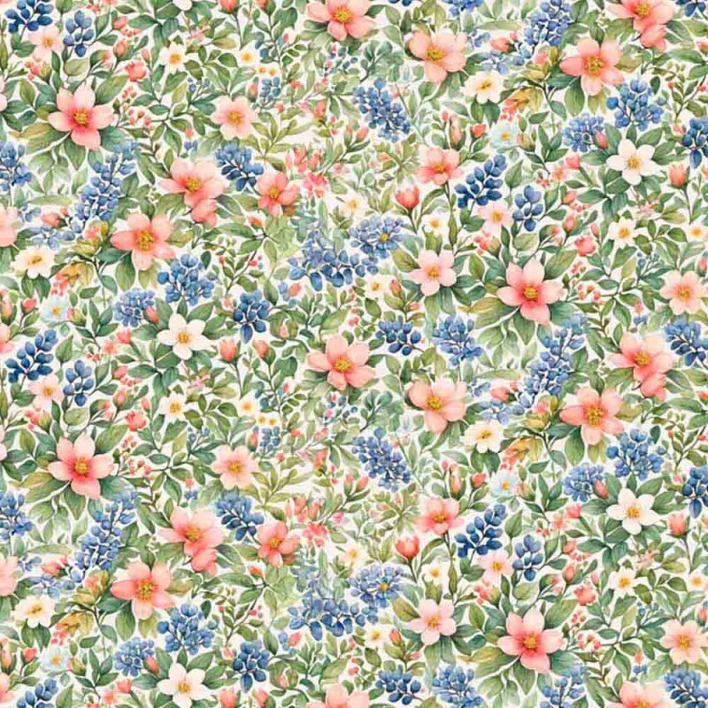 COLEÇÃO FAIRYTALE - TRIC. EST. DIGITAL - FLORAL COMPOSE