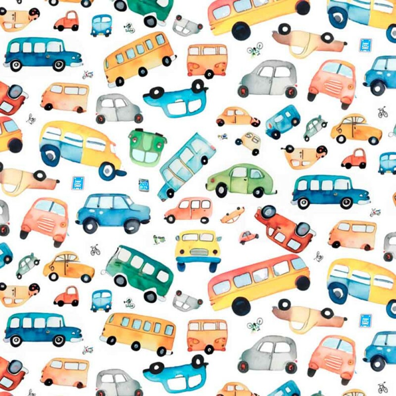 TRICOLINE COLEÇÃO THE BOYS - CARS 100% ALGODÃO DIGITAL 88266/001