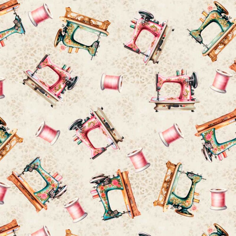 COLEÇÃO SEWING DREAMS - TRIC. EST. DIGITAL - MAQUINAS 88273-01