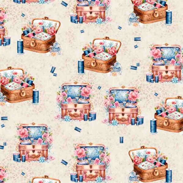 COLEÇÃO SEWING DREAMS - TRIC. EST. DIGITAL - BAU - 88275-01