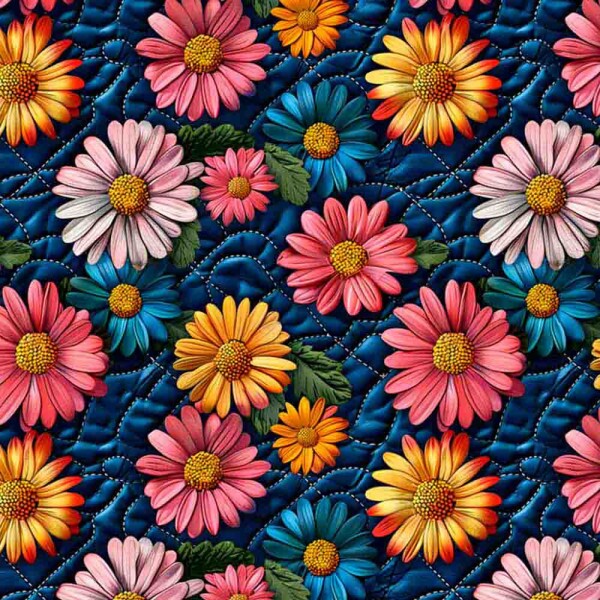 COLEÇÃO JEANS FLORIDO - TRIC. EST. DIGITAL -  FLORAL COLORIDO 88804-01