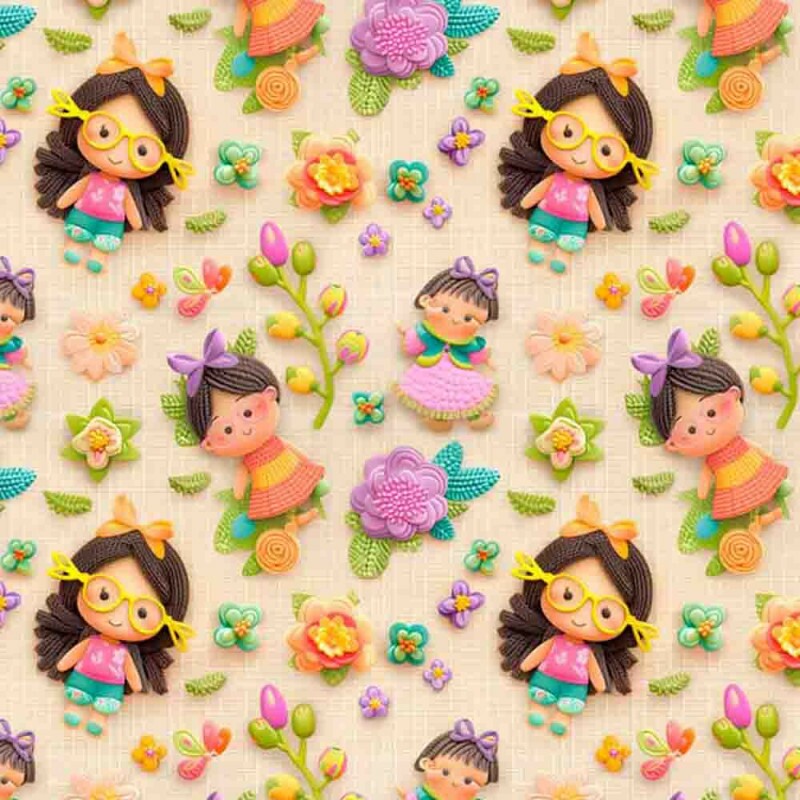 COLEÇÃO ARTESANIA - TRIC. EST. DIGITAL - MENINAS 88709-01