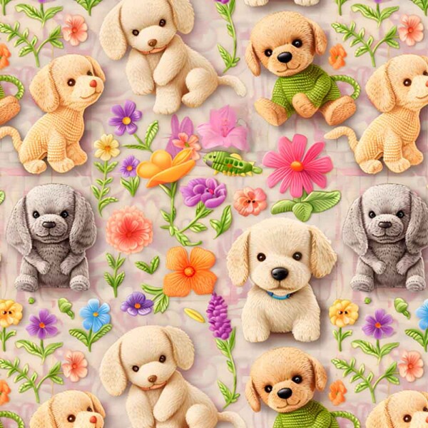 COLEÇÃO ARTESANIA - TRIC. EST. DIGITAL - CACHORRINHOS - 88710-01