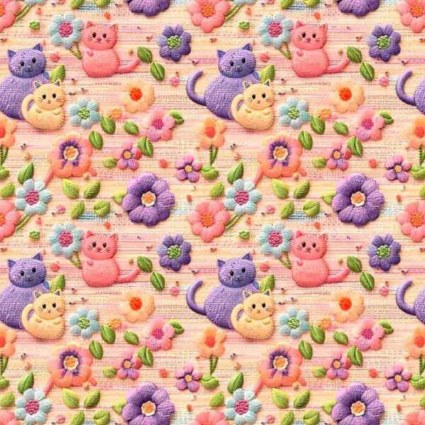 COLEÇÃO ARTESANIA - TRIC. EST. DIGITAL - GATINHOS - 88711-01