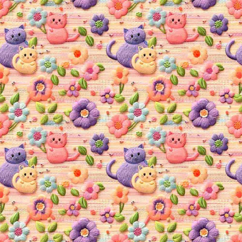 COLEÇÃO ARTESANIA - TRIC. EST. DIGITAL - GATINHOS - 88711-01