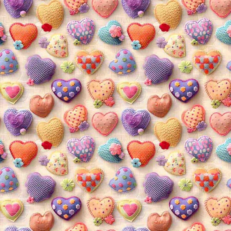 COLEÇÃO ARTESANIA - TRIC. EST. DIGITAL - CORAÇÃO - 88712-01