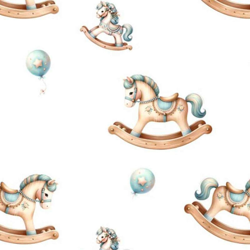 COLEÇÃO TWO BABY - TRIC. EST. DIGITAL - CAVALOS  89927/001