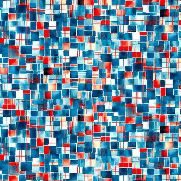 COLEÇÃO NAUTICO - TRIC. EST. DIGITAL - COMPOSE XADREZ AZUL CL NAUTICO