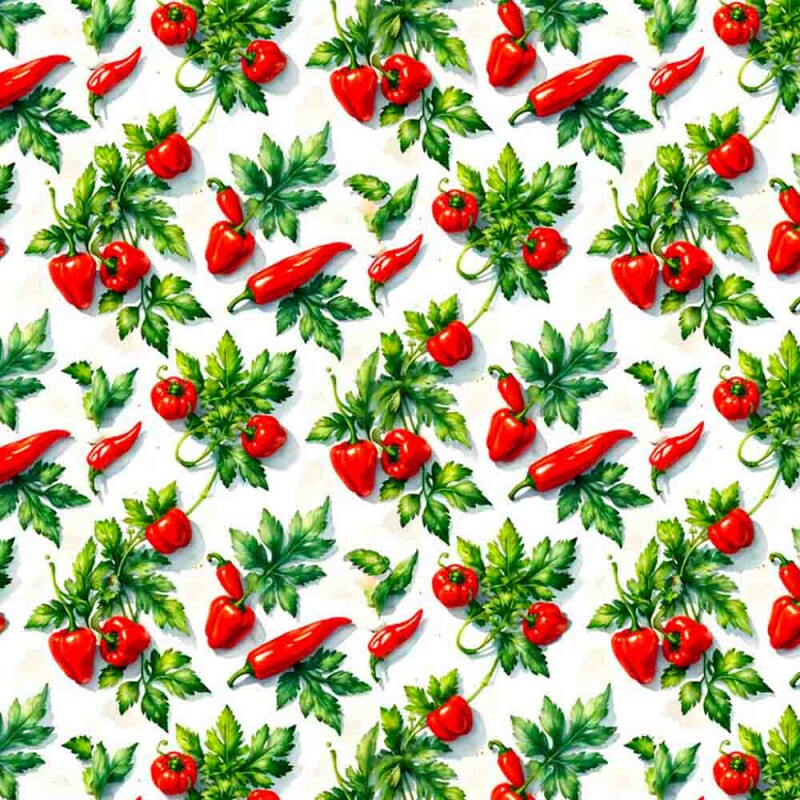 FV25 - COLEÇÃO TEMPEROS - TRIC. EST. DIGITAL - PIMENTAS/PIMENTÕES - 92092-001